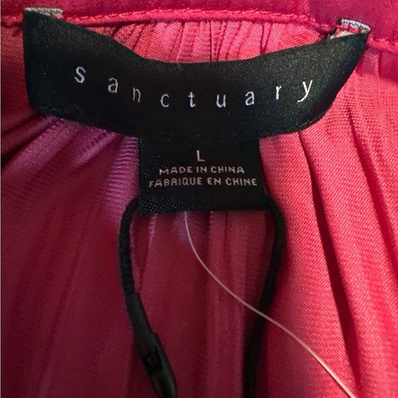Sanctuary Fuchsia Blouse - Picture 2 of 7